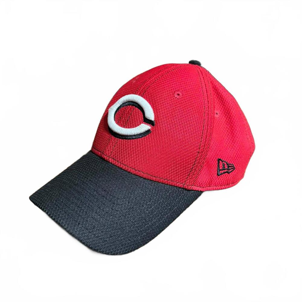 New Era 9FORTY A-Frame Cincinnati Reds Adjustable Snapback Red Black Mens Hat